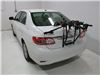 2013 toyota corolla  frame mount - anti-sway fits most factory spoilers yakima hangout 2 bike rack trunk adjustable arms