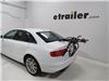 2014 audi a4  frame mount - anti-sway fits most factory spoilers yakima hangout 2 bike rack trunk adjustable arms