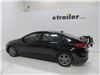 2017 hyundai elantra trunk bike racks yakima frame mount - anti-sway fits most factory spoilers y02637