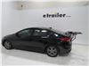 2017 hyundai elantra trunk bike racks yakima 2 bikes fits most factory spoilers y02637