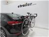 2017 hyundai elantra trunk bike racks yakima fits most factory spoilers adjustable arms y02637