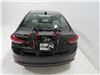 2017 hyundai elantra trunk bike racks yakima frame mount - anti-sway adjustable arms hangout 2 rack