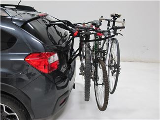 Trunk-Mounted Bike Rack on Minivan