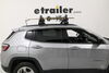 2024 jeep compass  roof rack fixed on a vehicle
