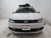 2013 volkswagen jetta  roof rack 4 snowboards 6 pairs of skis yakima fatcat evo ski and snowboard carrier - locking or boards black