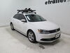 2013 volkswagen jetta  clamp-on 4 snowboards 6 pairs of skis y03096