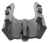 kayak roof mount carrier yakima with tie-downs - saddle style rollers clamp on
