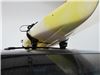 0  kayak aero bars elliptical factory round square yakima deckhand roof rack w/ tie-downs - saddle style clamp on