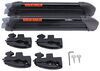 vehicle rod carriers 8 rods yakima reeldeal rooftop fishing carrier - locking poles