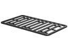 complete roof systems 84l x 49w inch yakima locknload platform rack for crossbars - aluminum 84 long 49 wide