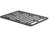 complete roof systems 84l x 62w inch yakima locknload platform rack for crossbars - aluminum 84 long 62 wide
