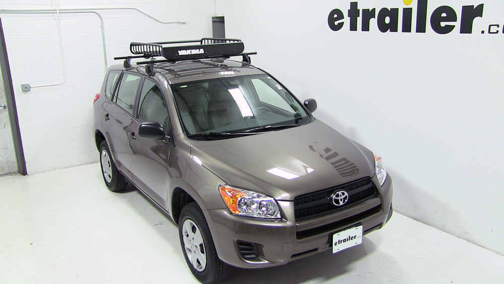 2012 Toyota RAV4 Yakima LoadWarrior Roof Rack Cargo Basket - Steel - 44 ...