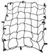 roof rack net medium stretch for yakima cargo baskets - 38 inch x 32
