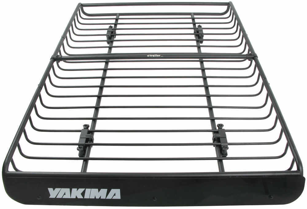 Yakima MegaWarrior Extra Large Roof Rack Cargo Basket - Steel - 74 Long x  48 Wide Yakima Roof Basket Y07080-82