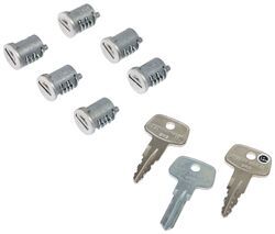 Yakima Same Key System (SKS) Lock Cores (QTY 6) - Y07206