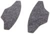 watersport carriers felt pads for yakima sweetroll and hullhound kayak - qty 2