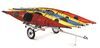 crossbar style yakima kayak trailer for 5 kayaks - 250 lbs