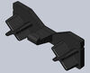 roof rack replacement pivot mount endcap for yakima locknload platform racks - qty 1