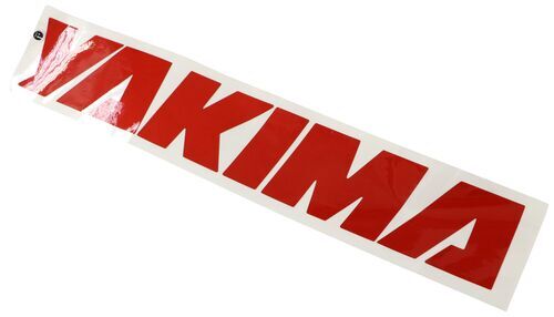 Replacement Red Yakima Decal for 2016 Yakima Products - 10