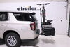 2023 chevrolet tahoe  platform rack with cargo basket 2 bikes yakima exo swing away bike w/ enclosed carrier - inch hitches