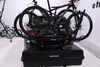 0  platform rack with cargo basket 2 bikes yakima exo swing away bike w/ enclosed carrier - inch hitches