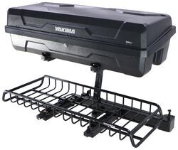 Yakima EXO Swing Away Storage System w/ Enclosed Cargo Carrier and Cargo Carrier - 2" Hitches - Y44ZR