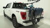 2023 ford f-150  tailgate pad 15mm thru-axle 20mm 9mm axle yakima gatekeeper for compact and mid-sizetrucks - 5 bikes 53 inch wide blue