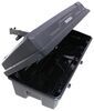 enclosed carrier fits 2 inch hitch yakima exo swing away cargo - hitches 10 cu ft 100 lbs
