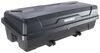 enclosed carrier fits 2 inch hitch yakima exo swing away cargo - hitches 10 cu ft 100 lbs