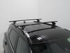 0  crossbars square bars yakima sightline roof rack for flush rails - hd aluminum black qty 2