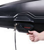 medium profile yakima cbx rooftop cargo box - 16 cubic ft black