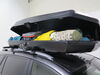 0  dual side access yakima cbx rooftop cargo box - 16 cubic ft black