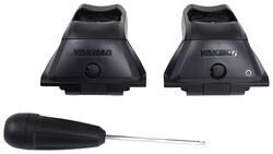 SkyLine Towers for Yakima Crossbars - Fixed Mounting Points, Flush Side Rails, Track Systems - Qty 2 - Y72TR