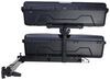 enclosed carrier swing away yakima exo storage system w/ 2 cargo carriers - inch hitches