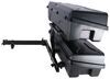 enclosed carrier fits 2 inch hitch yakima exo swing away storage system w/ cargo carriers - hitches
