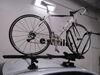 2019 nissan sentra  wheel mount yakima highroad roof bike rack - channel or clamp on