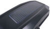 medium profile yakima cbx solar rooftop cargo box - panel 16 cubic ft black