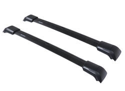 Yakima SkyLine FX Roof Rack for Fixed Mounting Points - JetStream Aero Crossbars - Black - Qty 2 - Y76UV