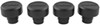 round crossbars replacement endcaps for yakima 86 inch long - qty 4