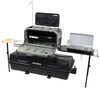 appliances camp kitchen yakima exo swing away camping w/ enclosed cargo carrier - 2 inch hitches