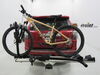 2015 toyota 4runner  platform rack tilt-away yakima stagetwo bike for 2 bikes - inch hitches wheel mount gray