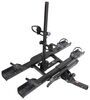 platform rack folding tilt-away yakima onramp lx bike for 2 electric bikes - inch hitches frame mount