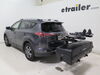 2017 toyota rav4  enclosed carrier fits 2 inch hitch yakima exo swing away ski and snowboard w/ cargo - hitches