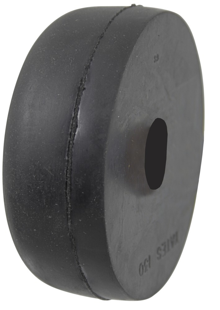 Yates Endcap for Boat Trailer Rollers - Heavy-Duty Rubber - 1/2