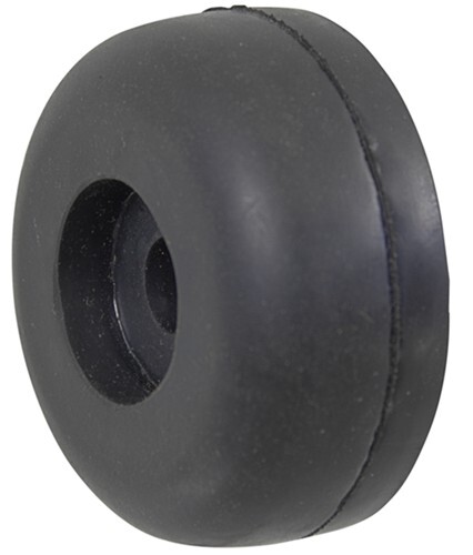 Yates Endcap for Boat Trailer Rollers - Heavy-Duty Rubber - 1/2