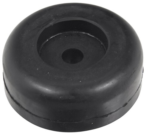 Yates Endcap for Boat Trailer Rollers - Heavy-Duty Rubber - 1/2