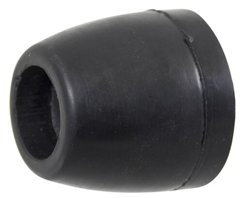 Yates Endcap for Side Guide Rollers - Heavy-Duty Rubber - 1/2