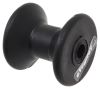 rollers bow roller yates for boat trailers - tpr 3 inch long 1/2 shaft black