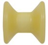 rollers 3 inch diameter yates bow roller for boat trailers - tpr long 1/2 shaft yellow