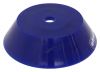 rollers yates bow bell for boat trailer - tpr 4-1/2 inch diameter 1/2 shaft blue
